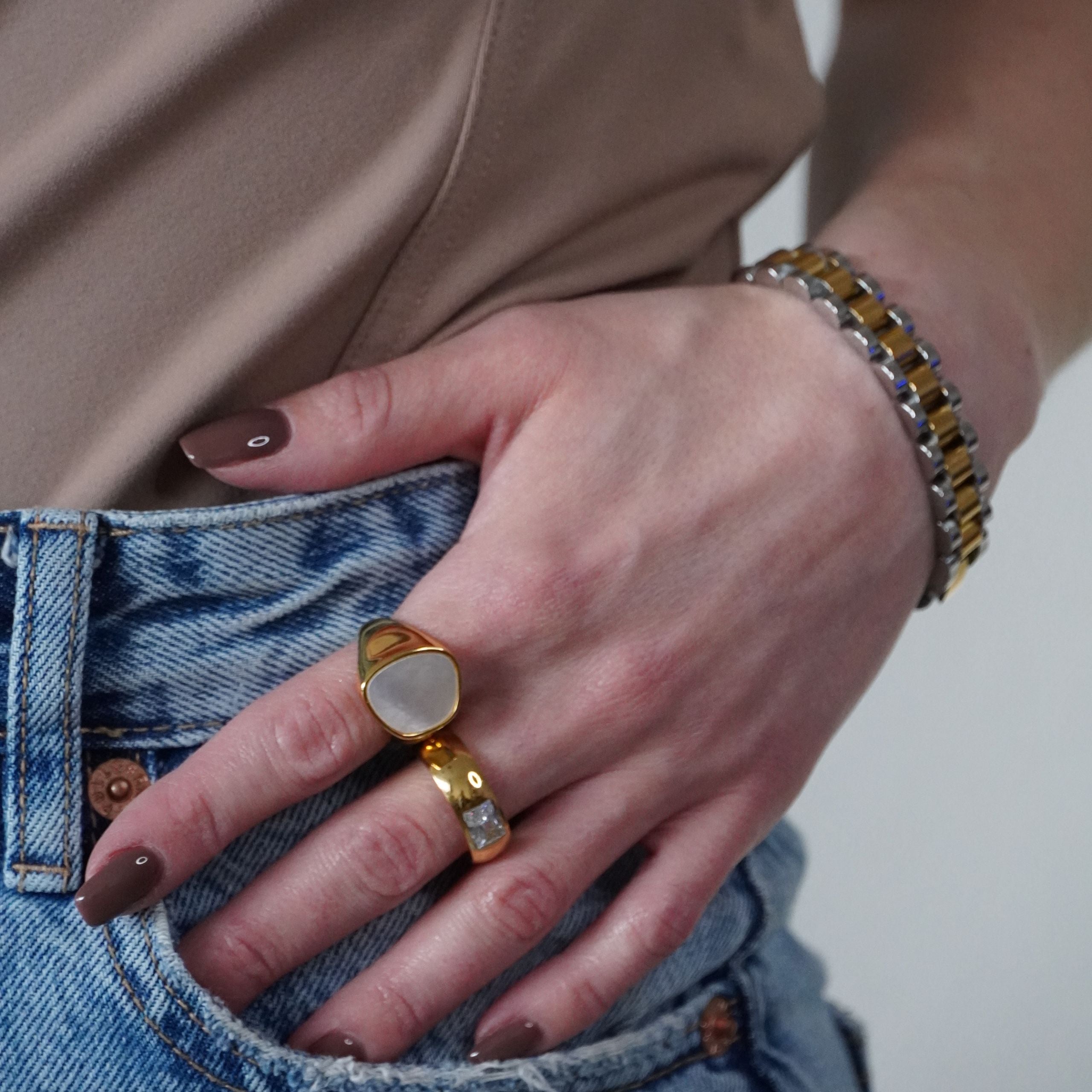 Nature's Beauty | Adjustable Ring - Jewel Your Way