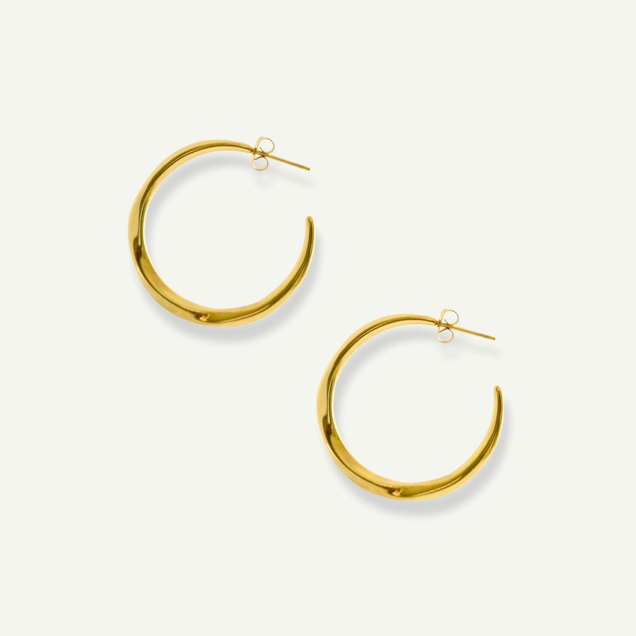 C Shaped Irregurral | Hoops - Jewel Your Way