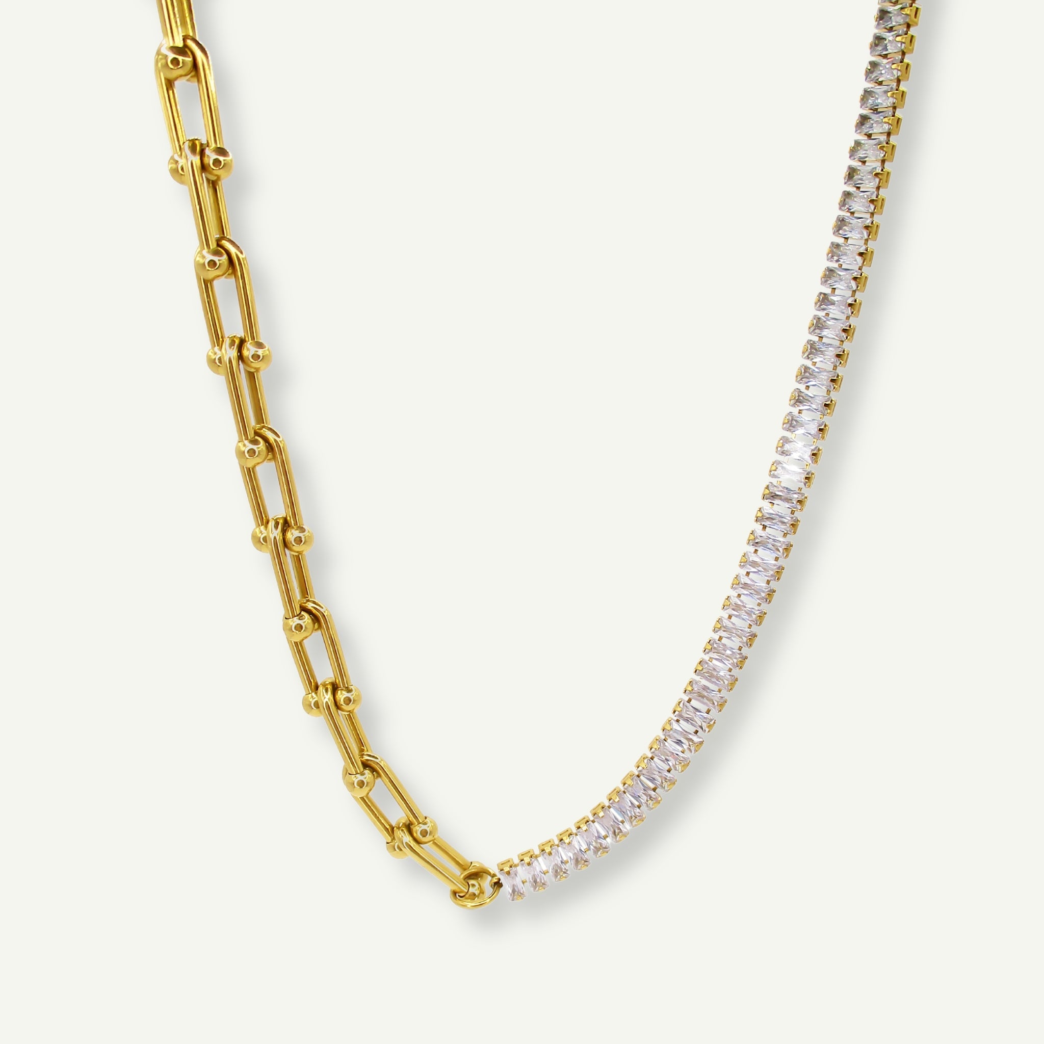 Glitzy Glam Tennis | Necklace - Jewel Your Way