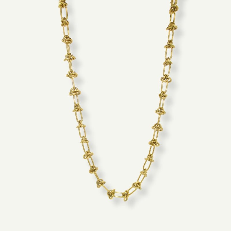 Knotted Chain | Necklace - Jewel Your Way