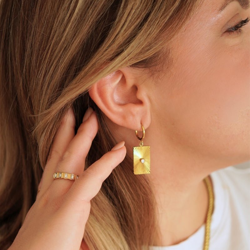 Vintage Drop | Hoops - Jewel Your Way